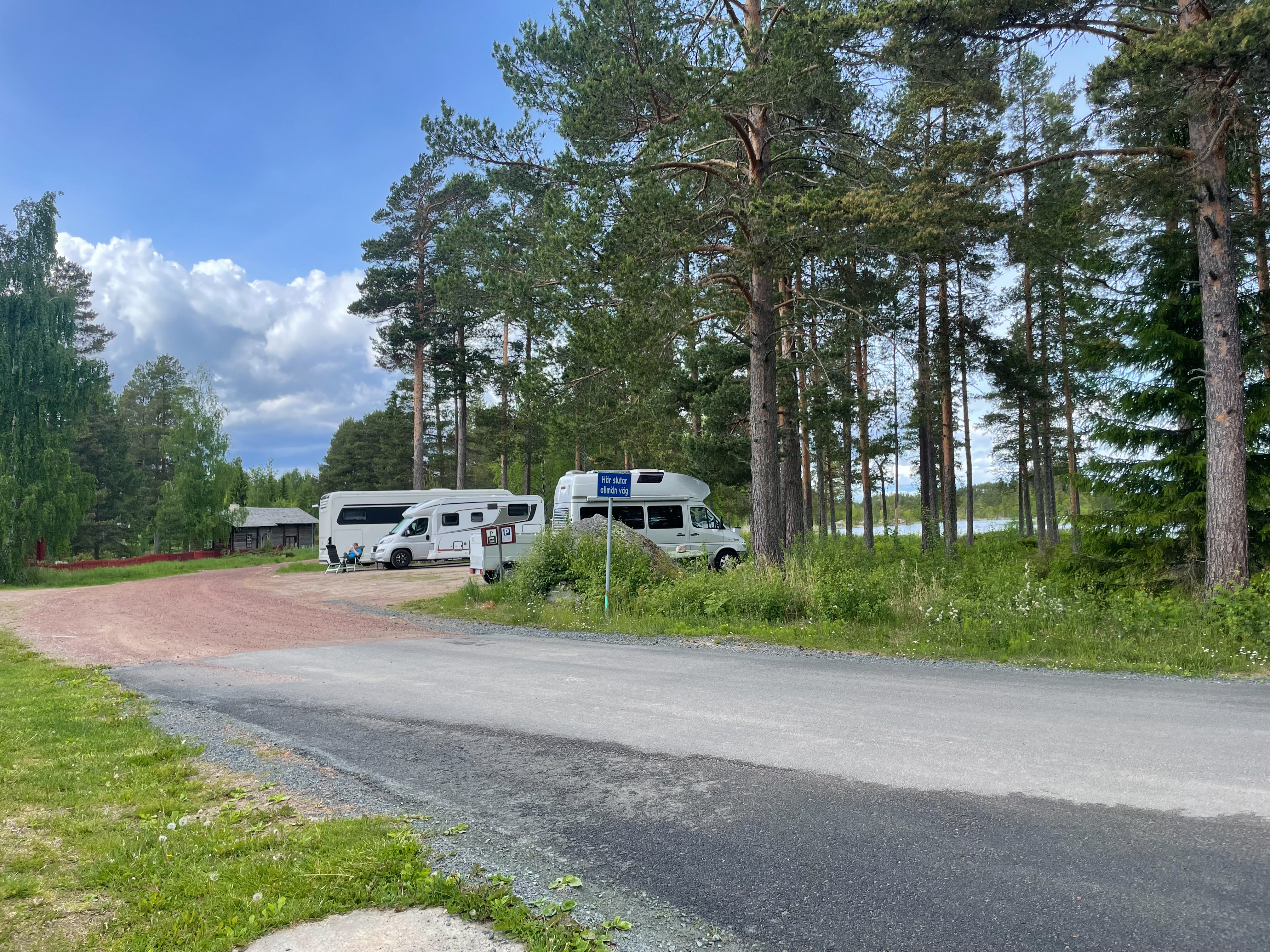 Motorhome parking ground - Stellplatz für bis zu sechs Wohnmobile - Fågelsjö Gammelgård Bortom Åa