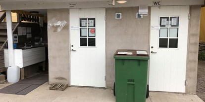 Reisemobilstellplatz - Entsorgung Toilettenkassette - Südschweden - Ställplats Ventlinge