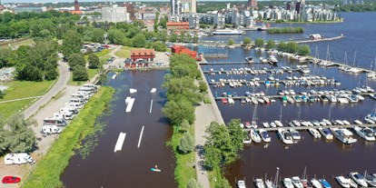 Reisemobilstellplatz - Duschen - Schweden - Västerås Gästhamn och husbilsparkering