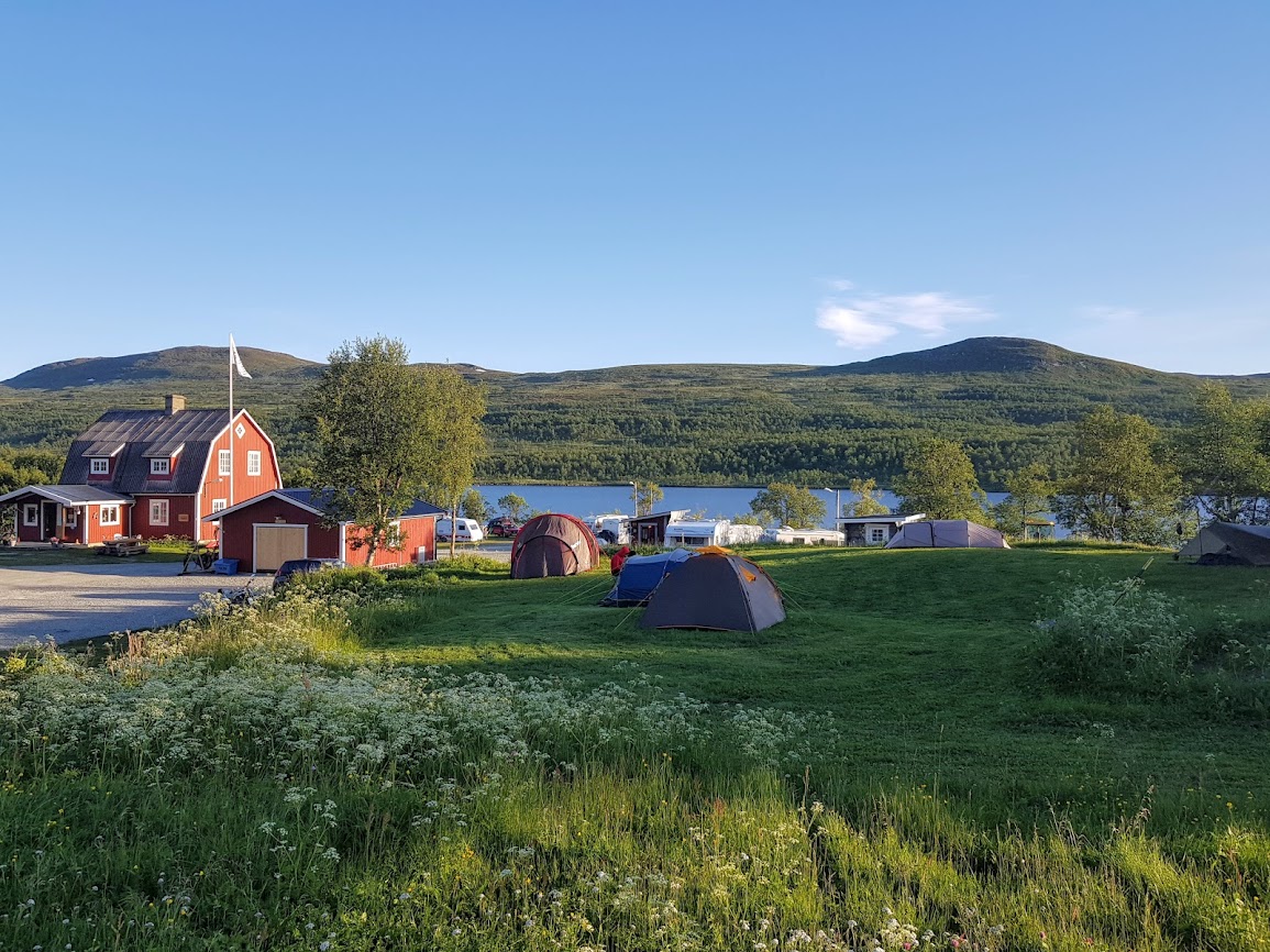 Motorhome parking ground - Fjällnäs Camping & Lodges