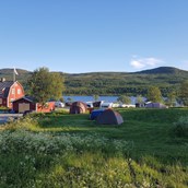 RV parking space - Fjällnäs Camping & Lodges