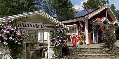 Reisemobilstellplatz - Duschen - Südschweden - Jälluntofta Camping