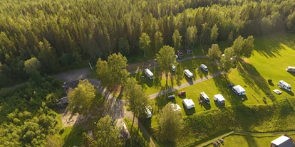 RV park - Radweg - Bispgården - campingplatz - Hammarstrands Camping, Stugby och Kafé