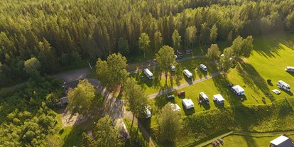 Motorhome parking space - Sauna - Central Sweden - campingplatz - Hammarstrands Camping, Stugby och Kafé