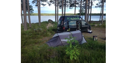 Place de parking pour camping-car - Nord de la Suède - Steffensgard.