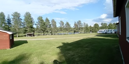 Motorhome parking space - Northern Sweden - Camping Blattnicksele  - Blattnicksele Camping