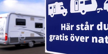 Motorhome parking space - Wintercamping - Southern Sweden - Engelsons AB