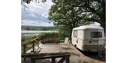 Posto auto camper - Reiten - Svezia - Campingplatz mit Sonnendeck und eigenem Zugang zur Ostsee möglich. - Blankaholm NaturCamping