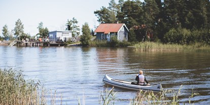 Reisemobilstellplatz - Frischwasserversorgung - Südschweden - Läckö Strand