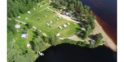 Parkeerplaats voor camper - Bademöglichkeit für Hunde - Våmåbadets Camping