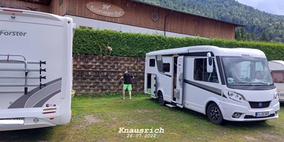 Parkeerplaats voor camper - Lermoos - Karwendelcamp