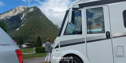 Posto auto camper - Telfs - Karwendelcamp