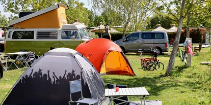 Reisemobilstellplatz - WLAN: nur um die Rezeption vorhanden - Sankt Andrä am Zicksee - Zeltplatz Campingplatz Rust - Storchencamp Camping