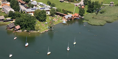 Reisemobilstellplatz - Frischwasserversorgung - Sallach (Himmelberg) - Unsere Lage - See-Areal Steindorf 