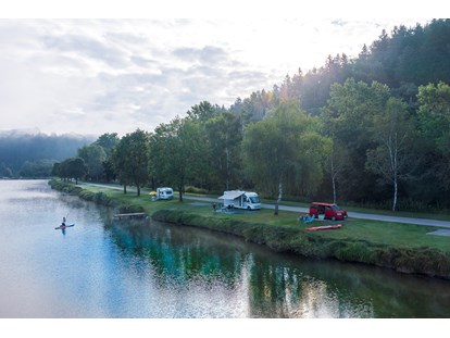Reisemobilstellplatz - Umgebungsschwerpunkt: See - Stellplätze Sulmsee - Sulmsee Camping