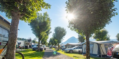 Motorhome parking space - Frischwasserversorgung - Vorderthiersee - Camping Sommer - Camping Inntal