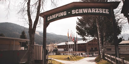 Reisemobilstellplatz - Grauwasserentsorgung - Kitzbüheler Alpen - Camping Schwarzsee