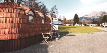 Reisemobilstellplatz - Wintercamping - Kössen - Camping Schwarzsee