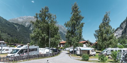 Motorhome parking space - Spielplatz - Tyrol - Naturcamping Kuprian