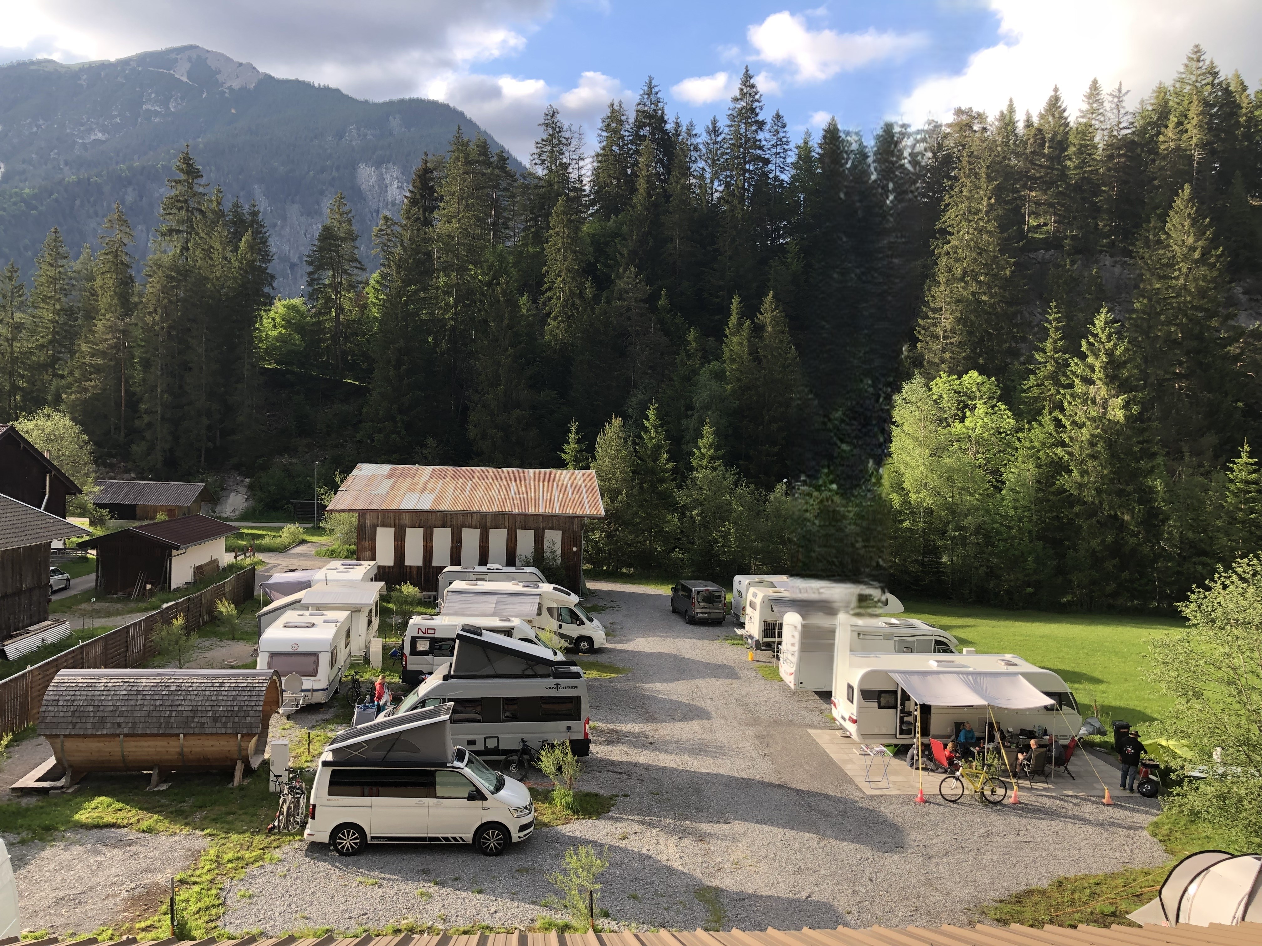 Wohnmobilstellplatz - 18 Stellplätze am Ortsrand in ruhiger Lage - Camping am Spirkenhof