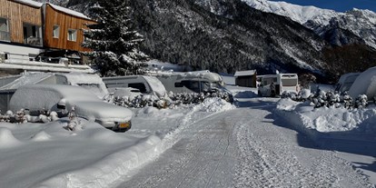 Motorhome parking space - Sauna - Tiroler Oberland - ArlBerglife Camping