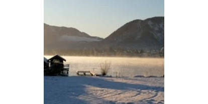 Reisemobilstellplatz - Bademöglichkeit für Hunde - Kraims (Seewalchen am Attersee, Lenzing) - Winterlandschaft zum verlieben - AustriaCamp Mondsee