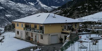 Reisemobilstellplatz - Wintercamping - Unterbäch VS - Panoramastelplatz Ried-Brig Wallis