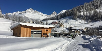 Motorhome parking space - Restaurant - Graubünden - Stellplatz Rona
