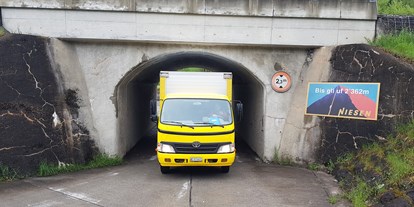 Reisemobilstellplatz - Wohnwagen erlaubt - Höfen b. Thun - Talstation Niesenbahn AG Mülenen