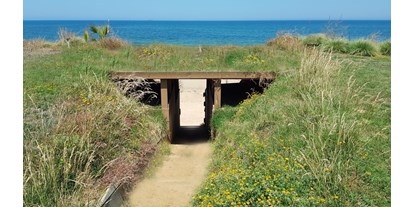 Reisemobilstellplatz - Umgebungsschwerpunkt: Meer - Chipiona (Cádiz) - Privater Zugang zum Strand - La Siesta de la Gaviota