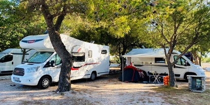 Motorhome parking space - Rupe - Caming pitch - Camping Marina Nationalpark Krka
