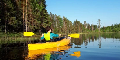 Parkeerplaats voor camper - Bademöglichkeit für Hunde - Oost-Finland - Petkeljärvi Center