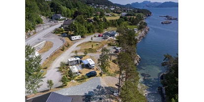 Parkeerplaats voor camper - Noorwegen - Efinor Krokane Camping