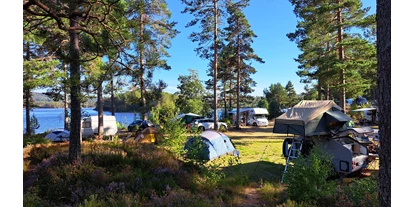 Parkeerplaats voor camper - Angelmöglichkeit - Fossdal - Kilefjorden Camping