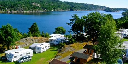 Parkeerplaats voor camper - Noorwegen - Sørlandet Feriesenter