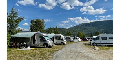 Motorhome parking space - Art des Stellplatz: im Campingplatz - Northern Norway - Rognan Fjordcamp - Rognan Fjordcamp