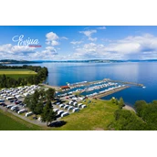 Parkeerplaats voor campers - Welcome to Evjua by Lake Mjøsa - enjoy authentic Norwegian countryside with a view! - Evjua Strandpark