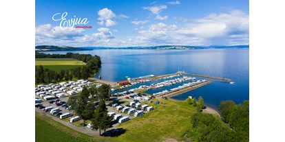 Reisemobilstellplatz - Duschen - Gjøvik - Welcome to Evjua by Lake Mjøsa - enjoy authentic Norwegian countryside with a view! - Evjua Strandpark