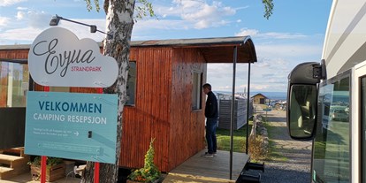 Reisemobilstellplatz - Entsorgung Toilettenkassette - Gjøvik - Welcome! - Evjua Strandpark