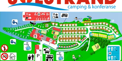 Place de parking pour camping-car - Norvège - Solstrand Camping