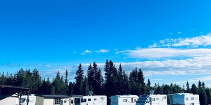 Motorhome parking space - Wohnwagen erlaubt - Dalarna - Saeterasen cabins & camping Trysil 