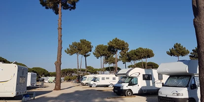 Plaza de aparcamiento para autocaravanas - Duschen - Olhos de Água - Algarve Motorhome Park Falesia - Algarve Motorhome Park Falésia