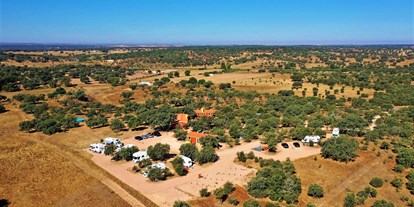 Reisemobilstellplatz - Frischwasserversorgung - Portugal - Luftaufnahme - Camping Puro Alentejo