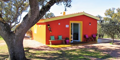 Reisemobilstellplatz - Entsorgung Toilettenkassette - Região do Alentejo - Rezeption - Camping Puro Alentejo