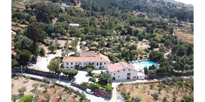 Reisemobilstellplatz - Umgebungsschwerpunkt: am Land - Viseu - Luftaufnahme des Anwesens - Quinta das Cegonhas