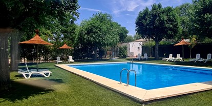 Motorhome parking space - Utrera - Schwimmbad - Carcaracol