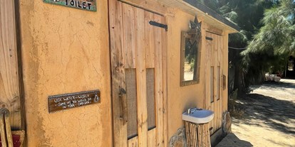 Reisemobilstellplatz - WLAN: nur um die Rezeption vorhanden - La Palma del Condado - Global Tribe Eco-Campsite