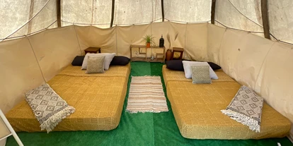 Parkeerplaats voor camper - Wohnwagen erlaubt - El Rocío - Global Tribe Eco-Campsite
