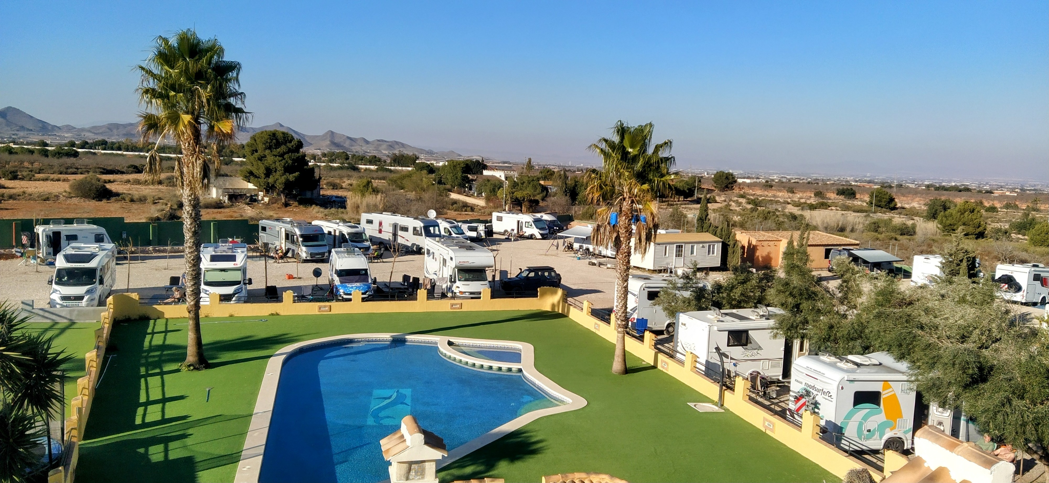 Wohnmobilstellplatz - Espacio Finca Alegría