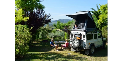 Posto auto camper - Stromanschluss - Alcañiz - Camping La Fresneda